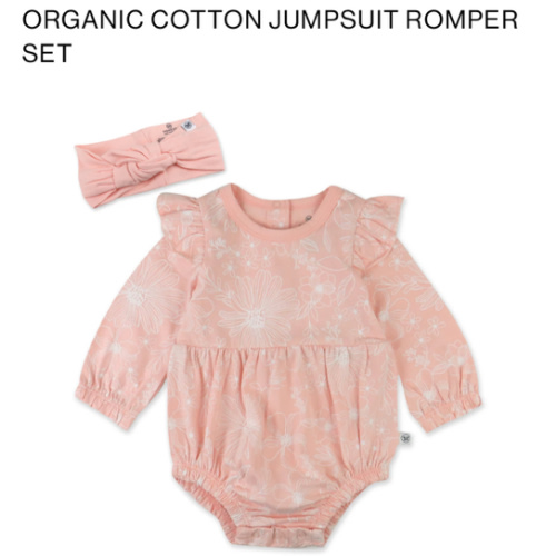 Organic Cotton Jumpsuit Romper Set | Honest Baby Clothing
