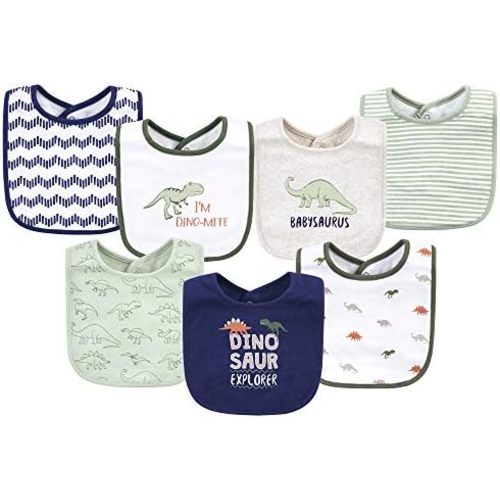 Hudson Baby Unisex BabyCotton Bibs