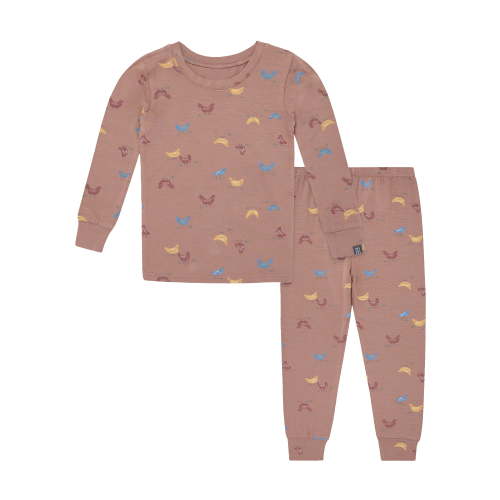 Modern Moments by Gerber Toddler Neutral Super Soft Pajama Set, 2-Piece, Sizes 12 Months-5T
