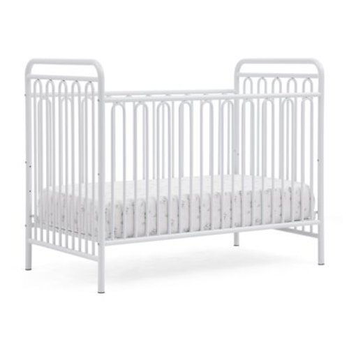 Delta Children Darcy 4-in-1 Metal Convertible Crib, White