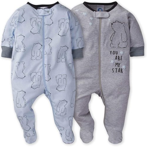 0-3m Gerber Baby Boys' 2-Pack Sleep N Play
