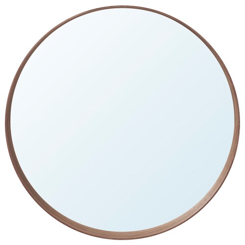 STOCKHOLM Mirror - walnut veneer 60 cm (23 5/8 ")