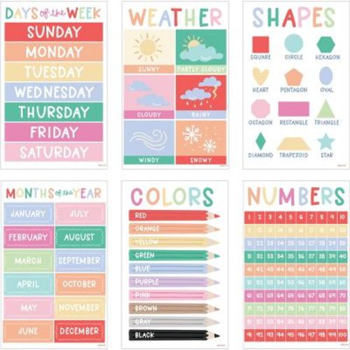 Pippi Post 6pk Classroom Starter Poster Kit