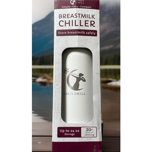 CERES CHILL OG Breastmilk Chiller, Reusable Storage Container, White