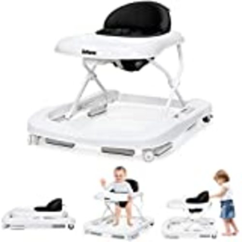 Amazon.com : Joovy Spoon Baby Walker & Activity Center Featuring Three Adjustable Heights, Tough Luggage Grade Seat Material, and 30 lb Weight Capacity - JPMA Safety Certified (Charcoal) : Baby Walkers : Baby