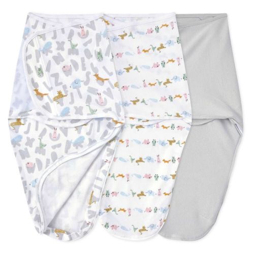 aden + anais Essentials Easy Swaddle Wrap - Flowers Bloom - 0-3 Months - 3pk