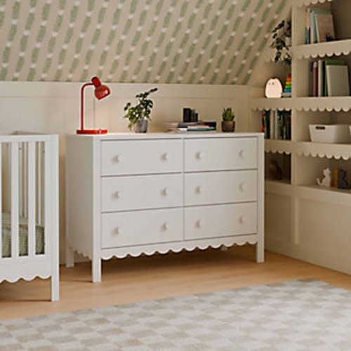 daVinci Sammy Scallop 6-Drawer Dresser