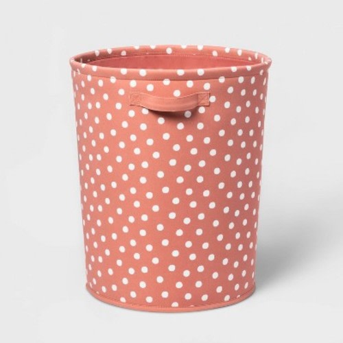 Canvas Dot Kids' Bin - Pillowfort™, Color: Rose Pink, Size: Extra Large
