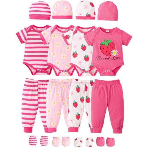Baby Boy Girl Clothes Preemie Newborn Must Have Infant Essentials Outfits 20 Piece Clothing 0-18 Months