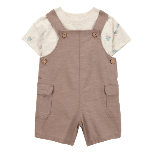 Baby 2-Piece Sunset Tee & Shortall Set - Carter's | Carter's