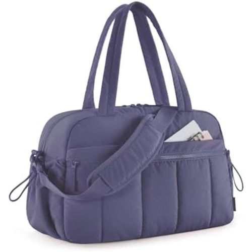 BAGSMART Gym Bag for Women, Duffle Bag for Travel with Wet Pocket, Lightweight Carry on Weekender Duffel, Water Resistant