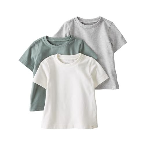 little planet by carter's Baby 3-Pack Tops Made with Organic Cotton