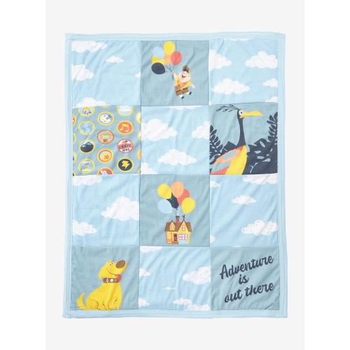 Disney Pixar Up Characters Quilt Baby Blanket - BoxLunch Exclusive