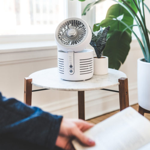 2-In-1 Desk Top Air Purifier & Fan | Crane USA - Crane USA