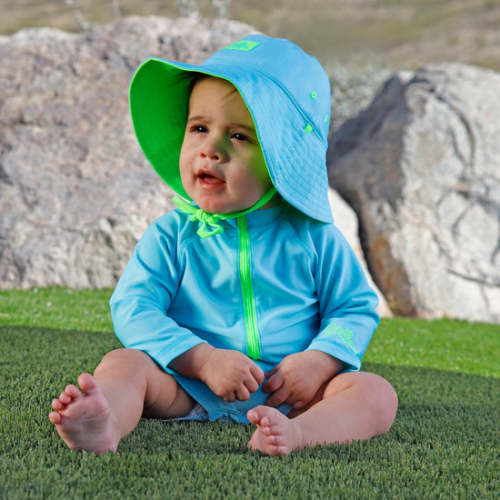 Baby Reversible Sun Hat | Baby UPF 50+ Bucket Hat – UV Skinz®