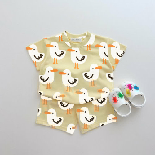 Baby Chick Tee and Shorts 2-piece Set