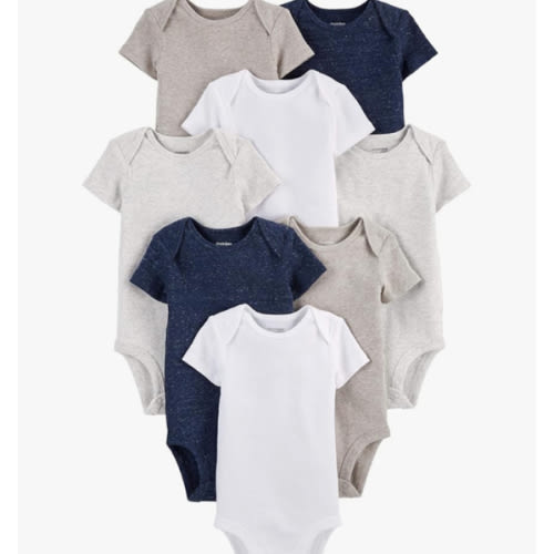 Simple Joys by Carter's Baby 8-Pack Short-Sleeve Bodysuit
