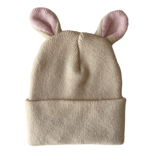 Baby's First Hat®, Sand/Petal Pink Bunny