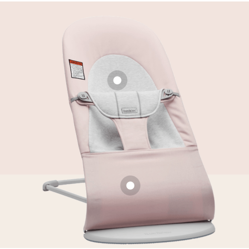 BabyBjörn Bouncer Balance Soft | Light Pink/Grey