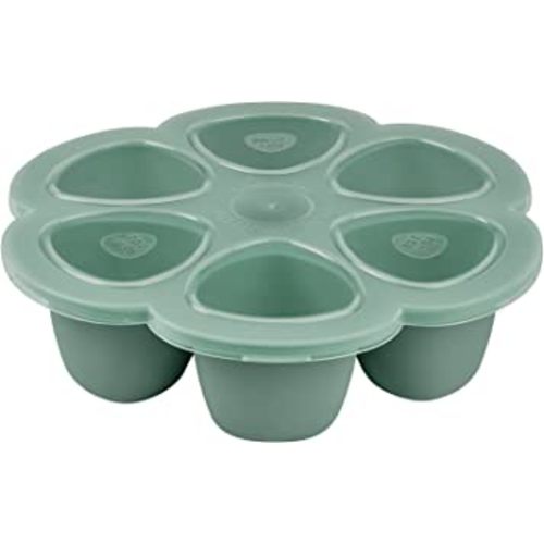 BEABA Multiportions Silicone Baby Food Storage Container, Sage