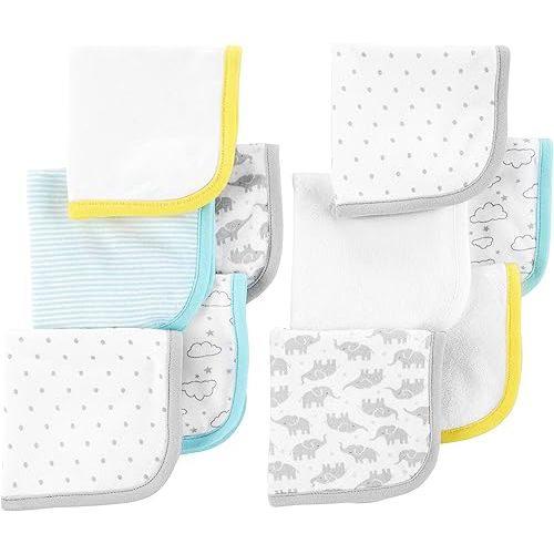 Carter's Baby Washcloth Set