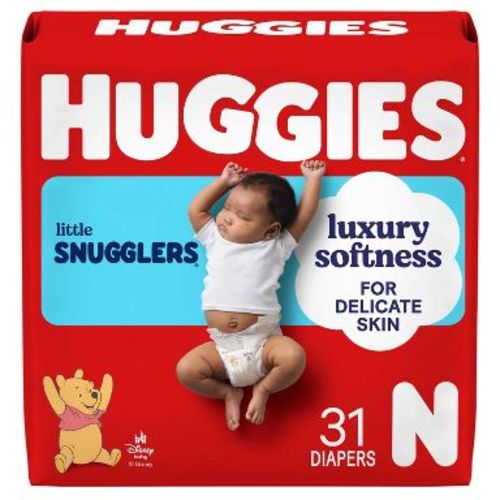Huggies Little Snugglers Gentle Protection Diapers - Newborn - 31ct