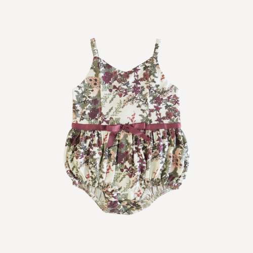 spaghetti bow bubble | red queen annes lace | modal
