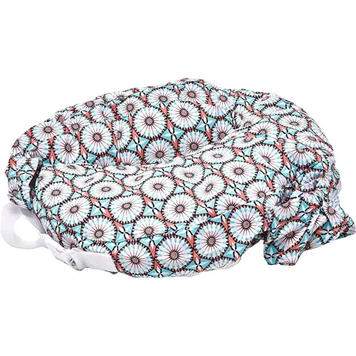 My Brest Friend Original Nursing Pillow Slipcover Sleeve | Great for Breastfeeding Moms | Pillow Not Included, Coral
