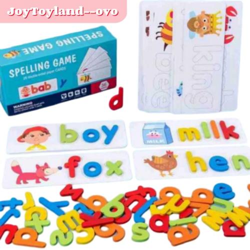 See And Spell Learning Toys, Spelling Letter Matching Game, Educational - TikTok Shop