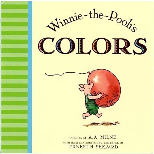 Winnie the Pooh's Colors Board book – Illustrated, February 19, 2009