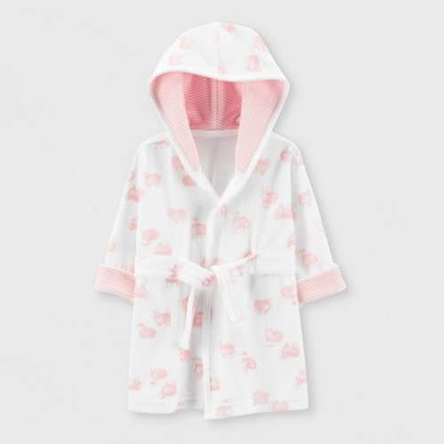 Carter's Baby Girls' Bath Robe - Pink