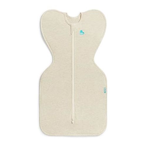 Love to Dream Swaddle UP, Baby Sleep Sack, Self-Soothing Swaddles for Newborns, Get Longer Sleep, Snug Fit Helps Calm Startle Reflex, New Born Essentials for Baby, 1.0 TOG, 5-8.5 lbs, Oatmeal