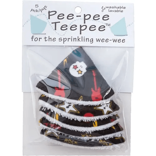 Pee pee Teepee Skulls Black Cello Bag, Rock & Roll