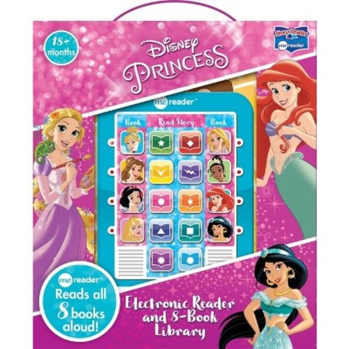 Pi Kids Disney Princess Electronic Me Reader and 8-Book Library Boxed Set