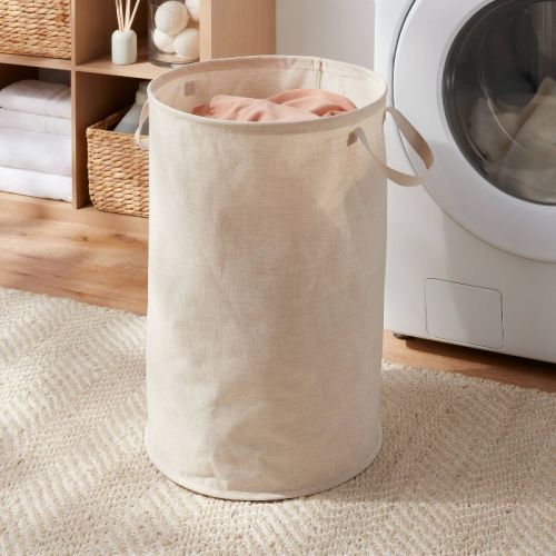 Laundry Hamper - Brightroom™: Beige, 75L Capacity, Kids & Baby Clothes Sorter, No Assembly Required