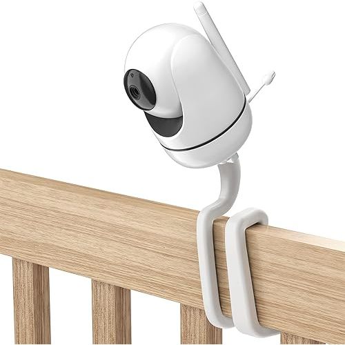 Baby Monitor Mount for HelloBaby HB65/HB66/HB248 and ANMEATE SM935E /Bonoch Baby Monitor Camera, Versatile Twist Mount Without Tools or Wall Damage