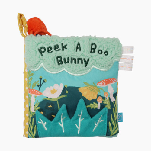 Manhattan Toy Soft Activity Crinkle Book - Fairytale/Peek A Boo Bunny