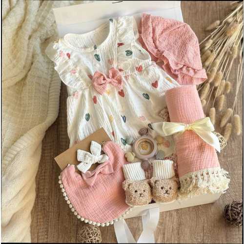 Baby Gift Box, Baby Shower Gift Box, Baby Gift Box Set, Baby Girl Present, Welcome Baby Gift, Newborn Gift Set, Baby Shower Gift Basket