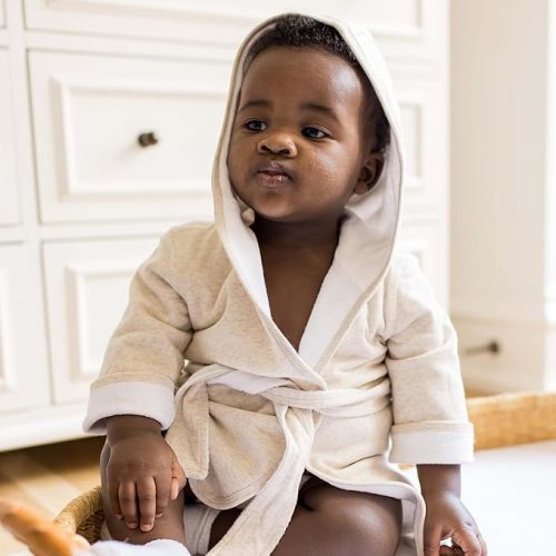 Burts Bees Baby Kids' Hooded Bathrobe