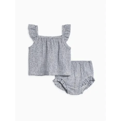 Suki Muslin Tank and Bloomer Set
