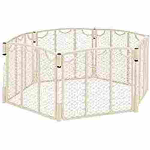 Evenflo Versatile Play Space, Indoor & Outdoor Play Space, Easy & Quick Assembly, Portable, 18.5 Square Feet of Enclosed Space, Durable Construction, For Children 6 to 24 Months, Cream - Play Space Only