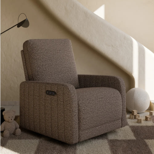 Storkcraft® Kyoto Deluxe Extra-Wide Nursery Power Recliner Swivel Glider