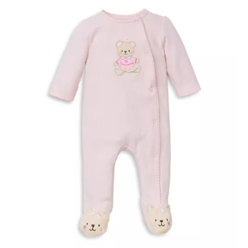 Girls' Sweet Bear Footie - Baby
