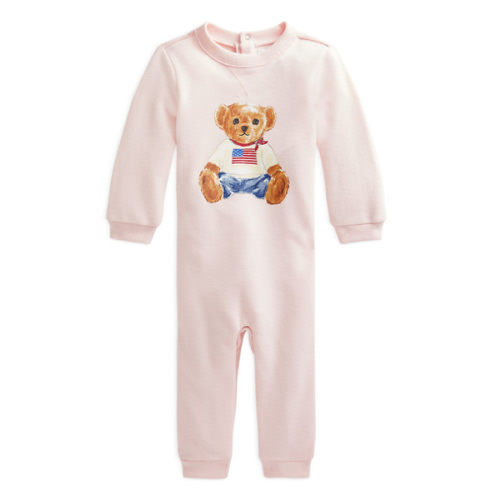 Polo Unisex Polo Bear Fleece Coverall - Baby