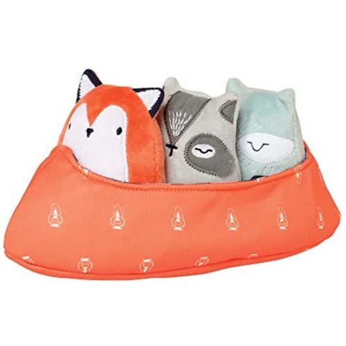 Manhattan Toy Camp Acorn Canoe Buddies Soft Stuffed Animal Baby Toy