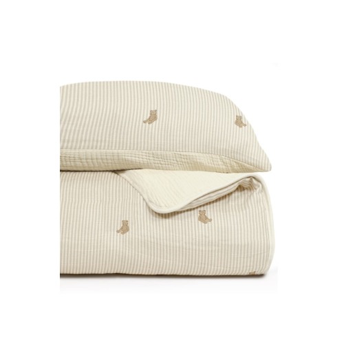 Organic Cotton Muslin Quilt & Sham Set