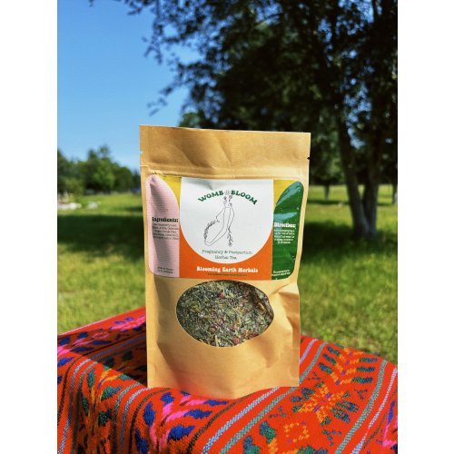Womb Bloom- Pregnancy & Postpartum Tea — Blooming Earth Herbals