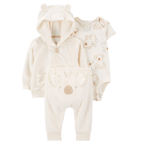 Baby 3-Piece Koala Little Jacket Set