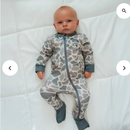 Baby Zip Up - Classic Deer Camo – BURLEBO