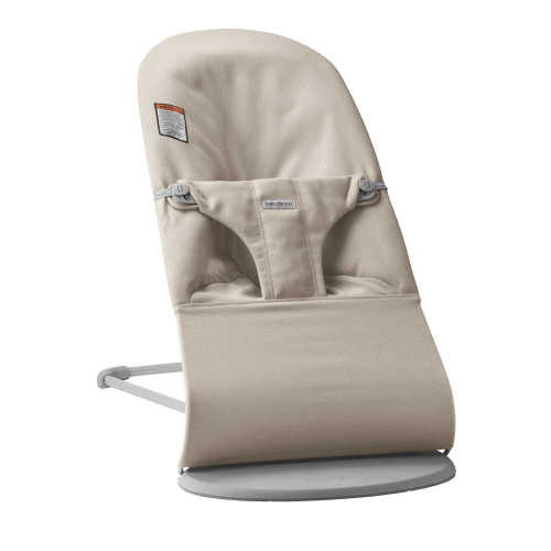 Bouncer Bliss: Light beige - Woven Mélange